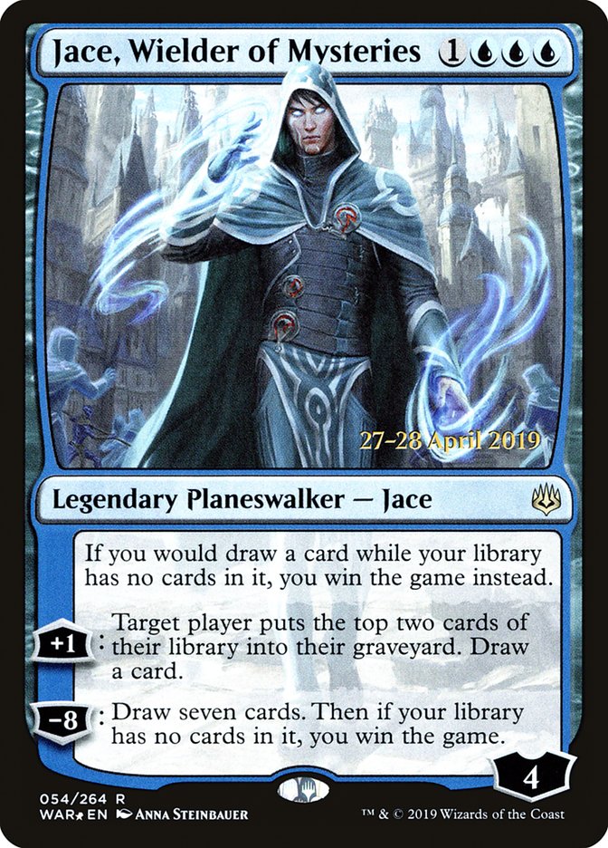 Jace, Wielder of Mysteries [War of the Spark Prerelease Promos] | Jomio and Rueliete's Cards and Comics