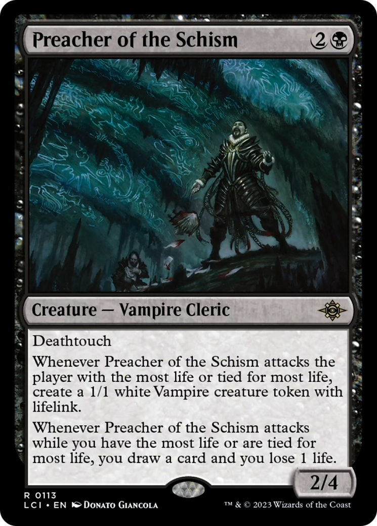 Preacher of the Schism [The Lost Caverns of Ixalan] | Jomio and Rueliete's Cards and Comics