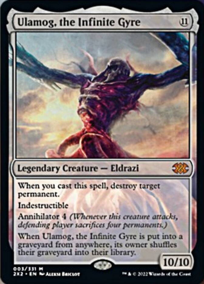 Ulamog, the Infinite Gyre [Double Masters 2022] | Jomio and Rueliete's Cards and Comics