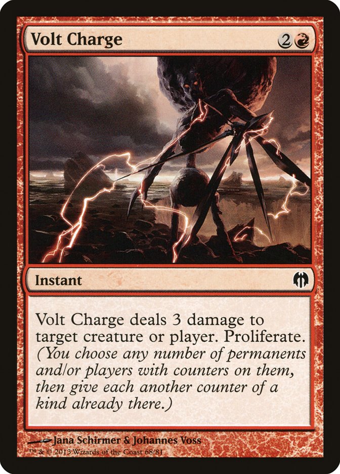 Volt Charge [Duel Decks: Heroes vs. Monsters] | Jomio and Rueliete's Cards and Comics