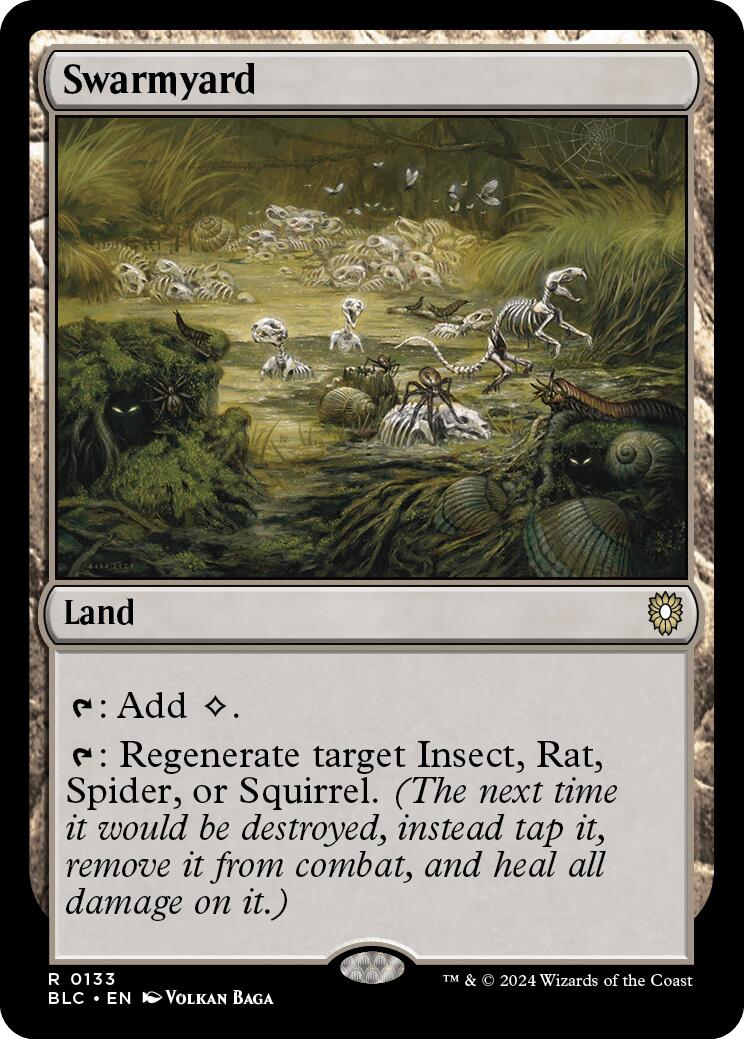 Swarmyard [Bloomburrow Commander] | Jomio and Rueliete's Cards and Comics