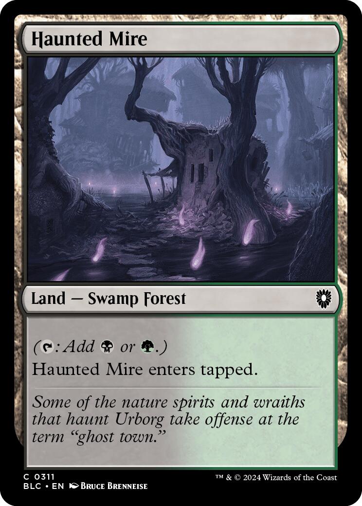 Haunted Mire [Bloomburrow Commander] | Jomio and Rueliete's Cards and Comics