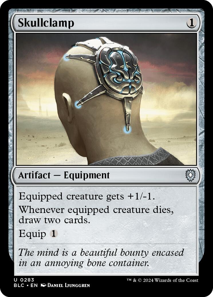 Skullclamp [Bloomburrow Commander] | Jomio and Rueliete's Cards and Comics