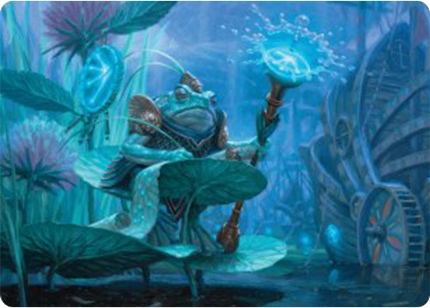 Dour Port-Mage Art Card [Bloomburrow Art Series] | Jomio and Rueliete's Cards and Comics