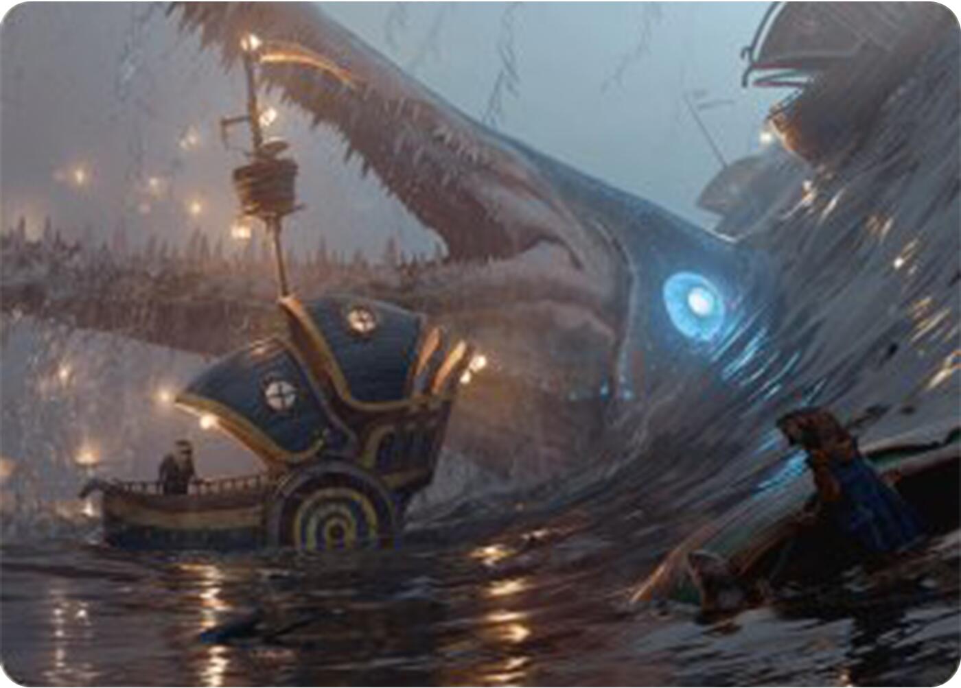 Eluge, the Shoreless Sea Art Card [Bloomburrow Art Series] | Jomio and Rueliete's Cards and Comics