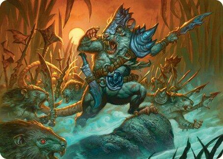 Persistent Marshstalker Art Card [Bloomburrow Art Series] | Jomio and Rueliete's Cards and Comics