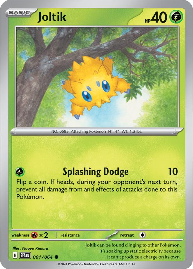 Joltik (001/064) [Scarlet & Violet: Shrouded Fable] | Jomio and Rueliete's Cards and Comics