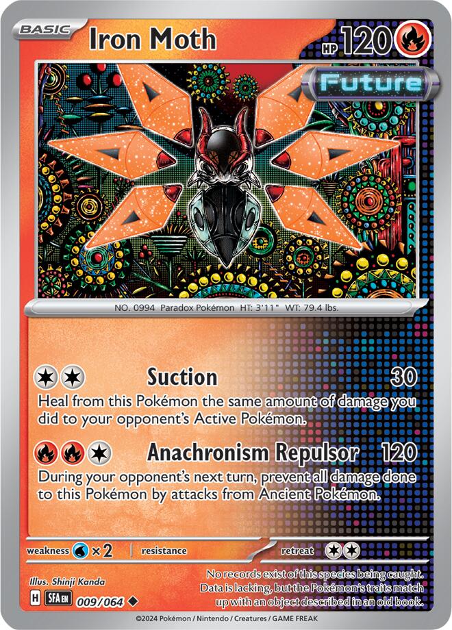 Iron Moth (009/064) [Scarlet & Violet: Shrouded Fable] | Jomio and Rueliete's Cards and Comics