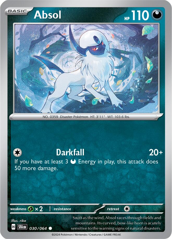 Absol (030/064) [Scarlet & Violet: Shrouded Fable] | Jomio and Rueliete's Cards and Comics