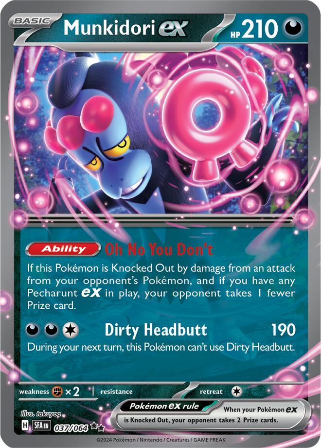 Munkidori ex (037/064) [Scarlet & Violet: Shrouded Fable] | Jomio and Rueliete's Cards and Comics