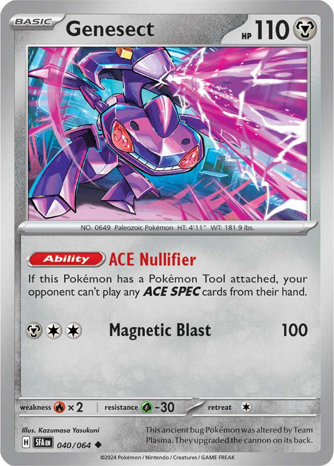 Genesect (040/064) [Scarlet & Violet: Shrouded Fable] | Jomio and Rueliete's Cards and Comics