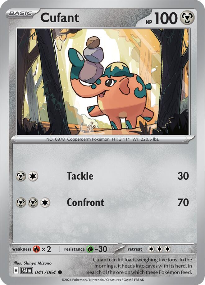 Cufant (041/064) [Scarlet & Violet: Shrouded Fable] | Jomio and Rueliete's Cards and Comics