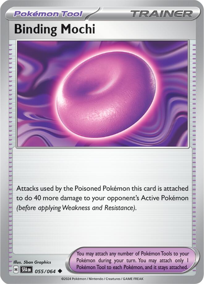 Binding Mochi (055/064) [Scarlet & Violet: Shrouded Fable] | Jomio and Rueliete's Cards and Comics