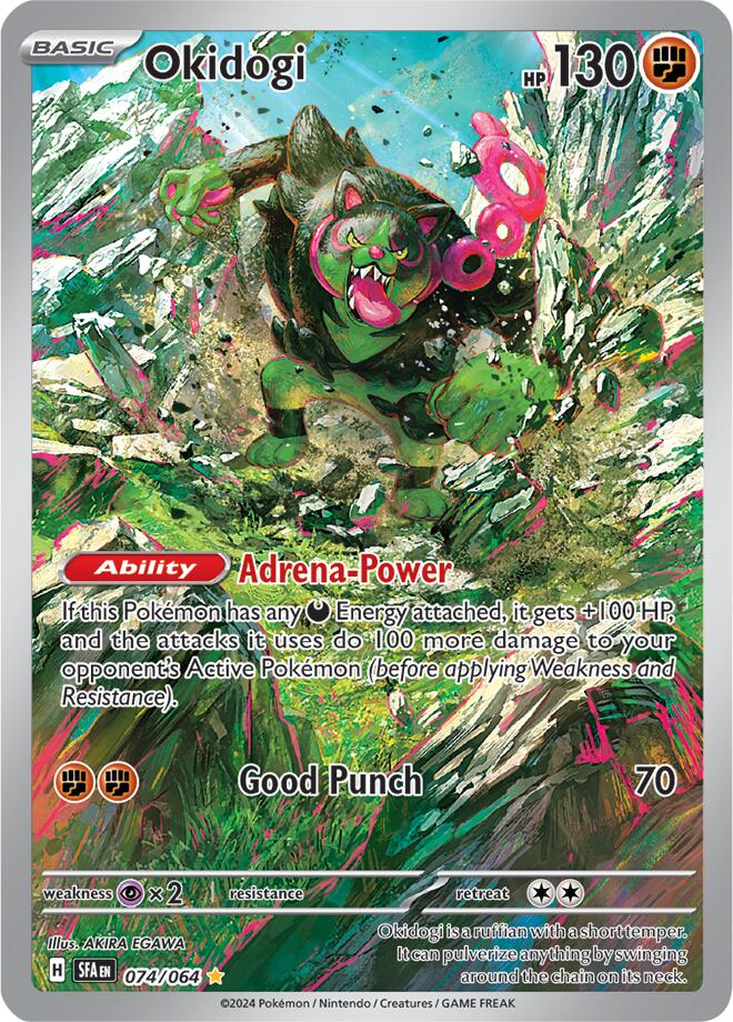 Okidogi (074/064) [Scarlet & Violet: Shrouded Fable] | Jomio and Rueliete's Cards and Comics