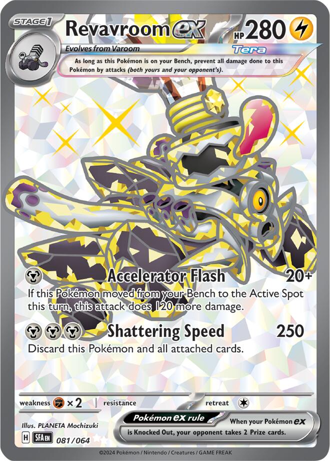 Revavroom ex (081/064) [Scarlet & Violet: Shrouded Fable] | Jomio and Rueliete's Cards and Comics