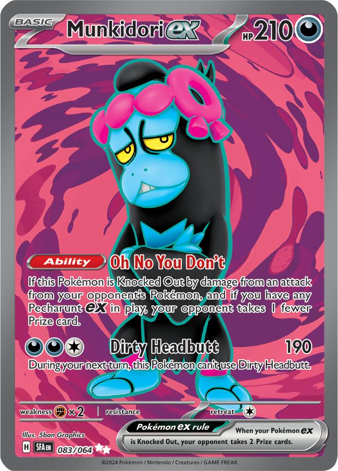 Munkidori ex (083/064) [Scarlet & Violet: Shrouded Fable] | Jomio and Rueliete's Cards and Comics