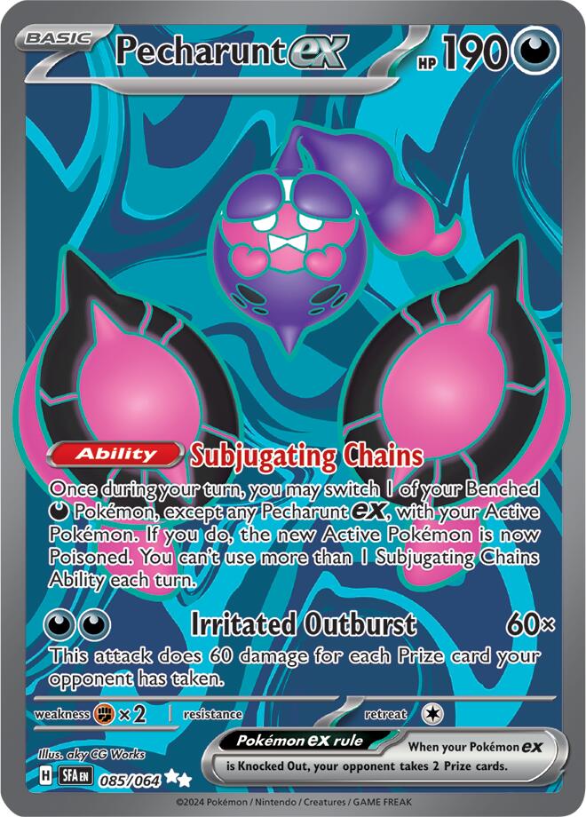 Pecharunt ex (085/064) [Scarlet & Violet: Shrouded Fable] | Jomio and Rueliete's Cards and Comics