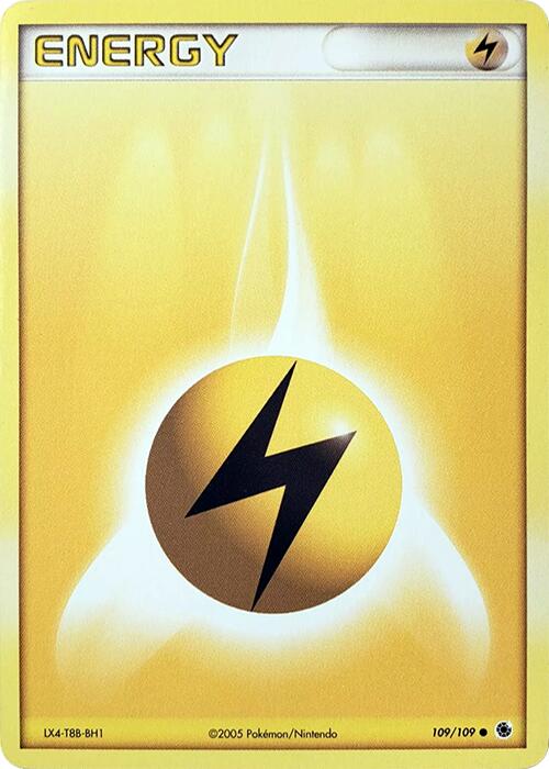 Lightning Energy (109/109) (Theme Deck Exclusive) [EX: Ruby & Sapphire] | Jomio and Rueliete's Cards and Comics