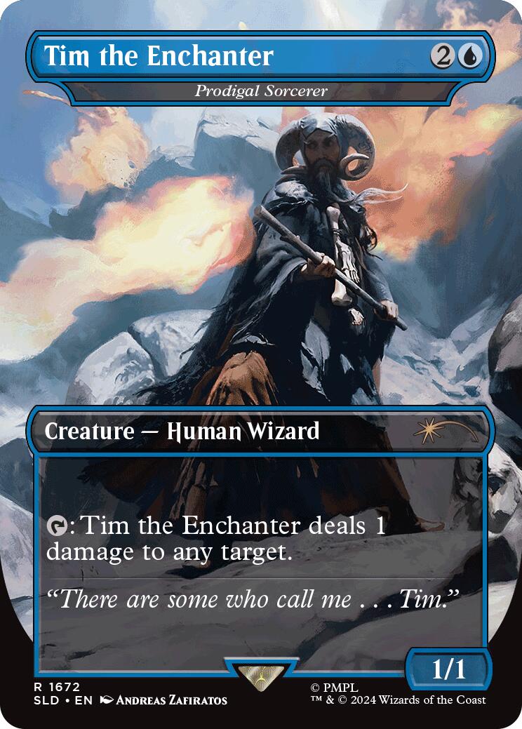 Tim the Enchanter - Prodigal Sorcerer [Secret Lair Drop Series] | Jomio and Rueliete's Cards and Comics