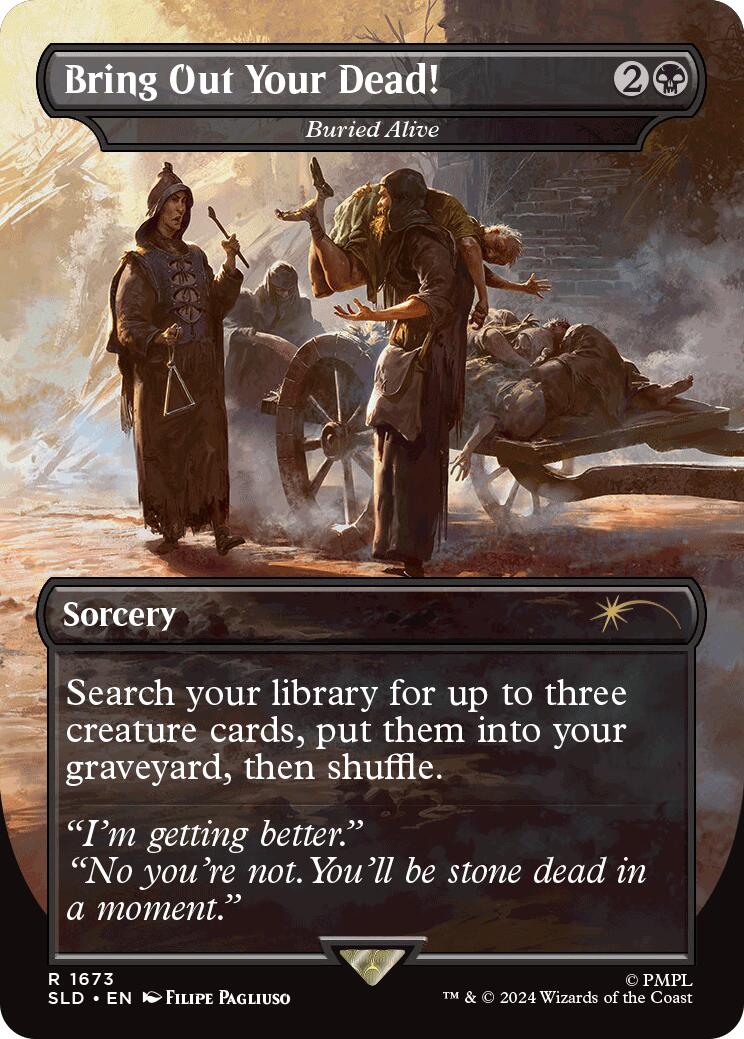 Bring Out Your Dead! - Buried Alive [Secret Lair Drop Series] | Jomio and Rueliete's Cards and Comics