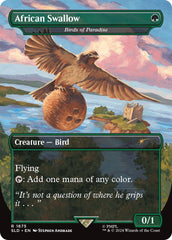 African Swallow - Birds of Paradise [Secret Lair Drop Series] | Jomio and Rueliete's Cards and Comics