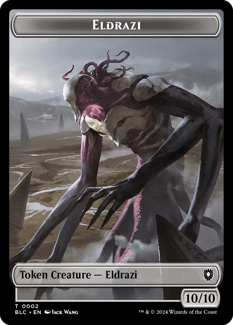 Eldrazi // Clue Double-Sided Token [Bloomburrow Commander Tokens] | Jomio and Rueliete's Cards and Comics