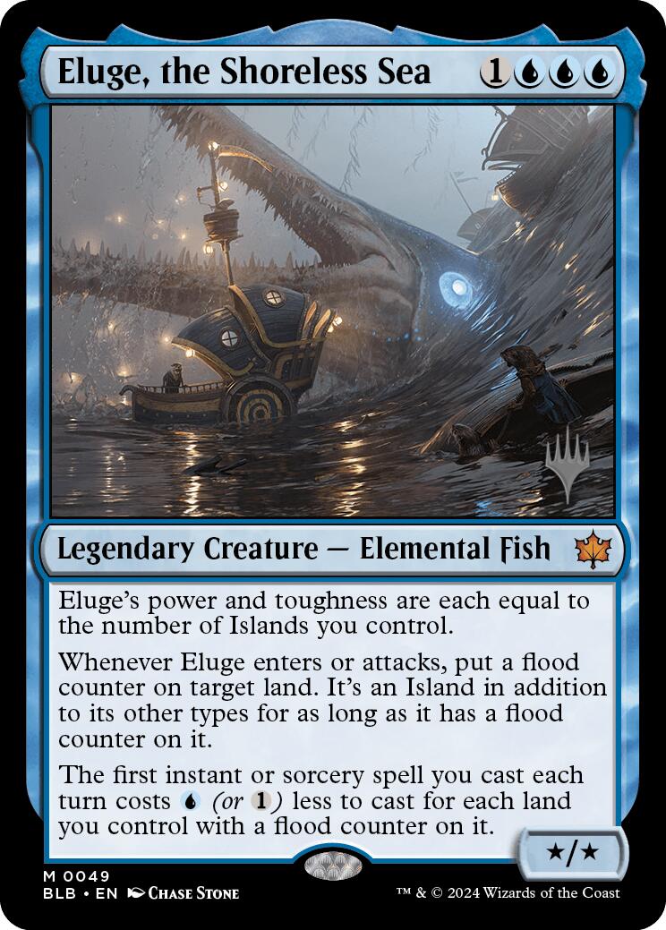 Eluge, the Shoreless Sea (Promo Pack) [Bloomburrow Promos] | Jomio and Rueliete's Cards and Comics