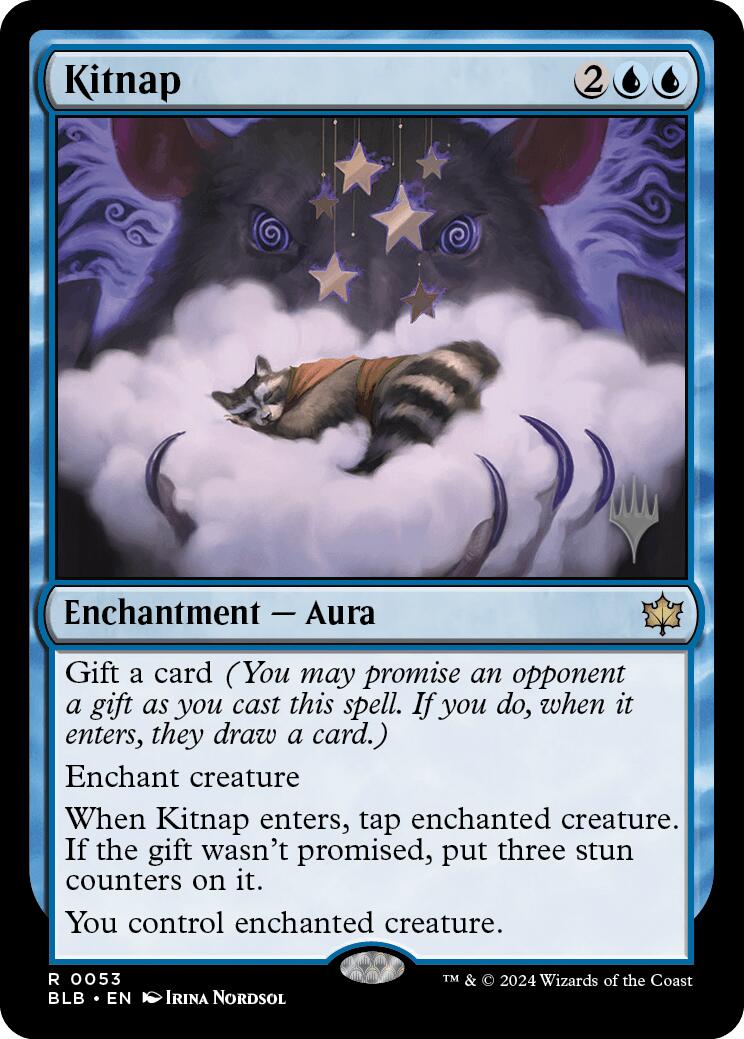 Kitnap (Promo Pack) [Bloomburrow Promos] | Jomio and Rueliete's Cards and Comics