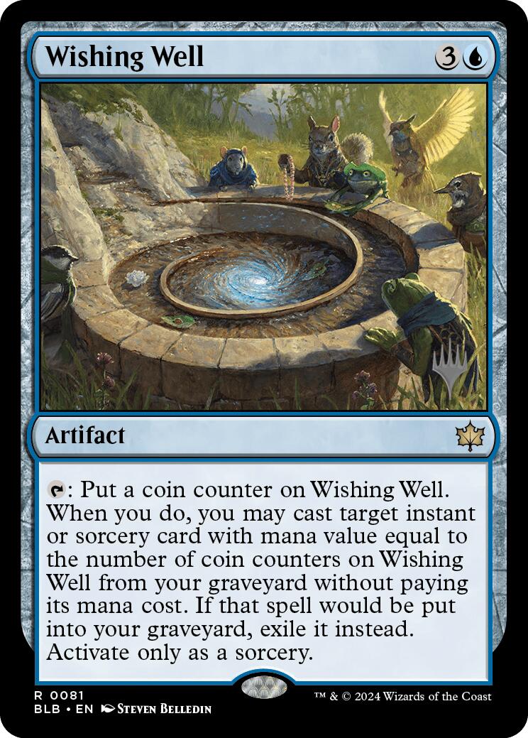 Wishing Well (Promo Pack) [Bloomburrow Promos] | Jomio and Rueliete's Cards and Comics