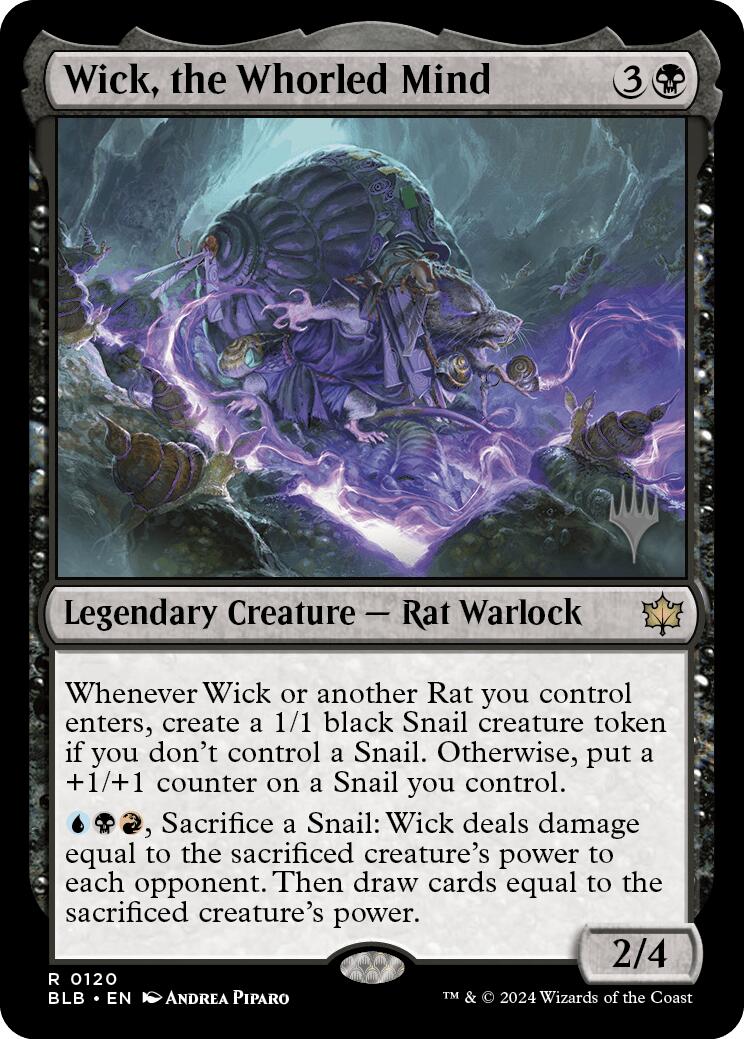 Wick, the Whorled Mind (Promo Pack) [Bloomburrow Promos] | Jomio and Rueliete's Cards and Comics