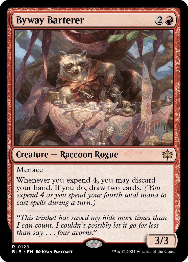 Byway Barterer (Promo Pack) [Bloomburrow Promos] | Jomio and Rueliete's Cards and Comics