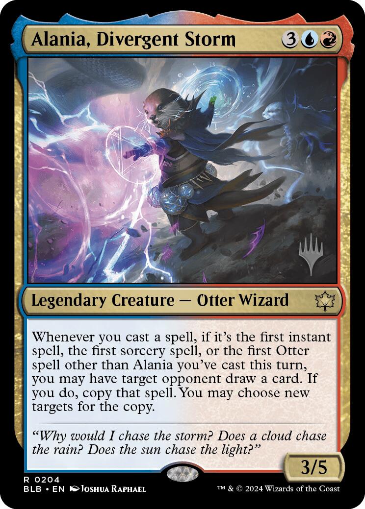 Alania, Divergent Storm (Promo Pack) [Bloomburrow Promos] | Jomio and Rueliete's Cards and Comics