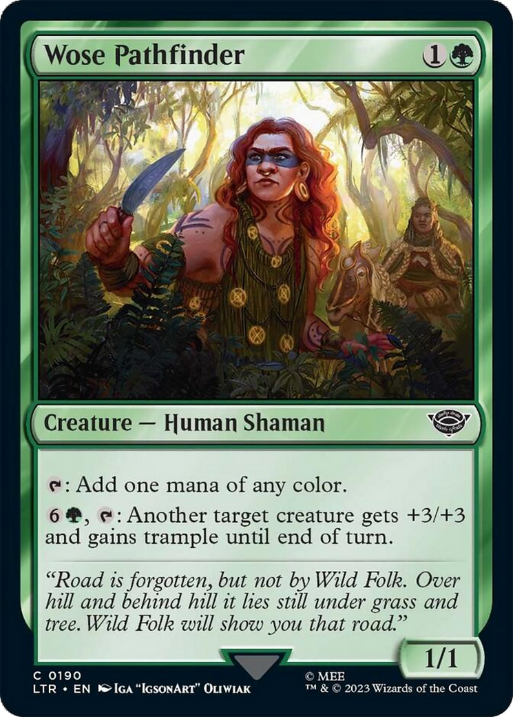 Wose Pathfinder [The Lord of the Rings: Tales of Middle-Earth] | Jomio and Rueliete's Cards and Comics