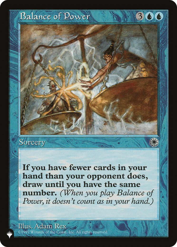 Balance of Power [The List] | Jomio and Rueliete's Cards and Comics