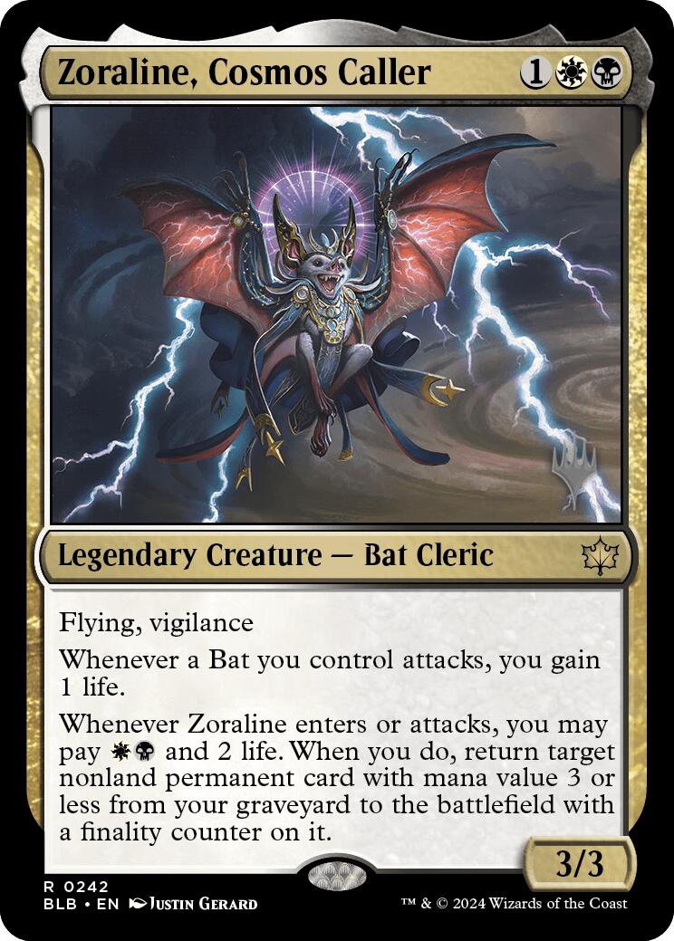Zoraline, Cosmos Caller (Promo Pack) [Bloomburrow Promos] | Jomio and Rueliete's Cards and Comics