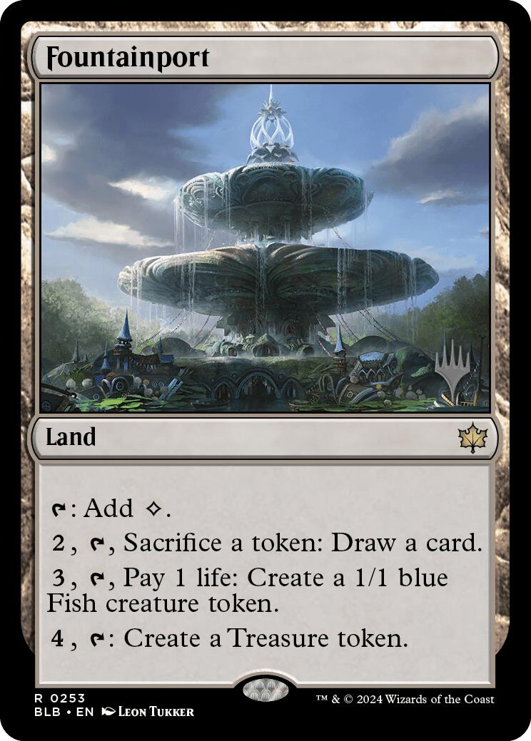 Fountainport (Promo Pack) [Bloomburrow Promos] | Jomio and Rueliete's Cards and Comics