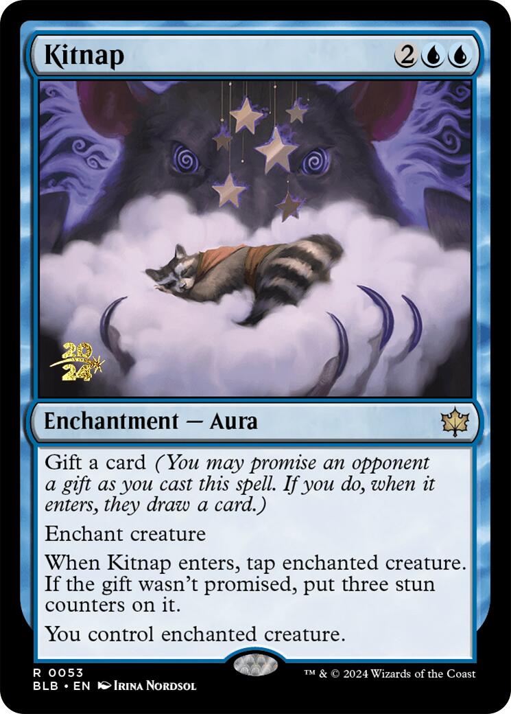 Kitnap [Bloomburrow Prerelease Promos] | Jomio and Rueliete's Cards and Comics