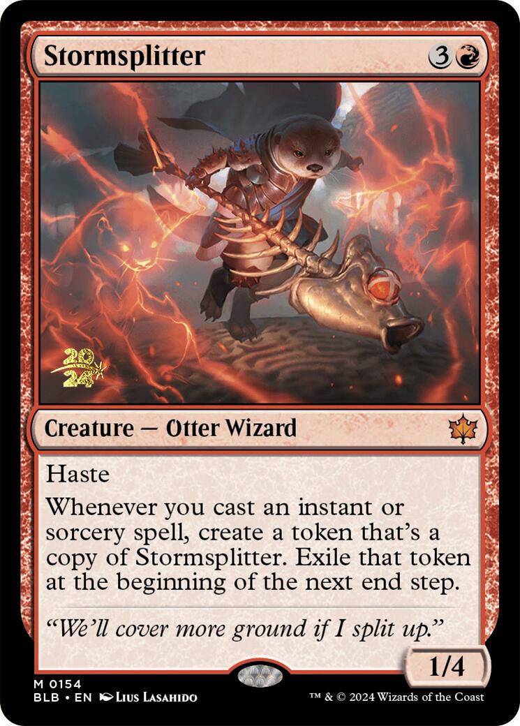 Stormsplitter [Bloomburrow Prerelease Promos] | Jomio and Rueliete's Cards and Comics