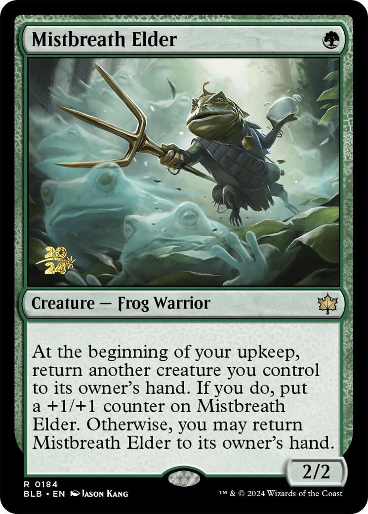 Mistbreath Elder [Bloomburrow Prerelease Promos] | Jomio and Rueliete's Cards and Comics