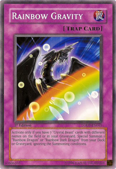 Rainbow Gravity [LODT-EN065] Common | Jomio and Rueliete's Cards and Comics