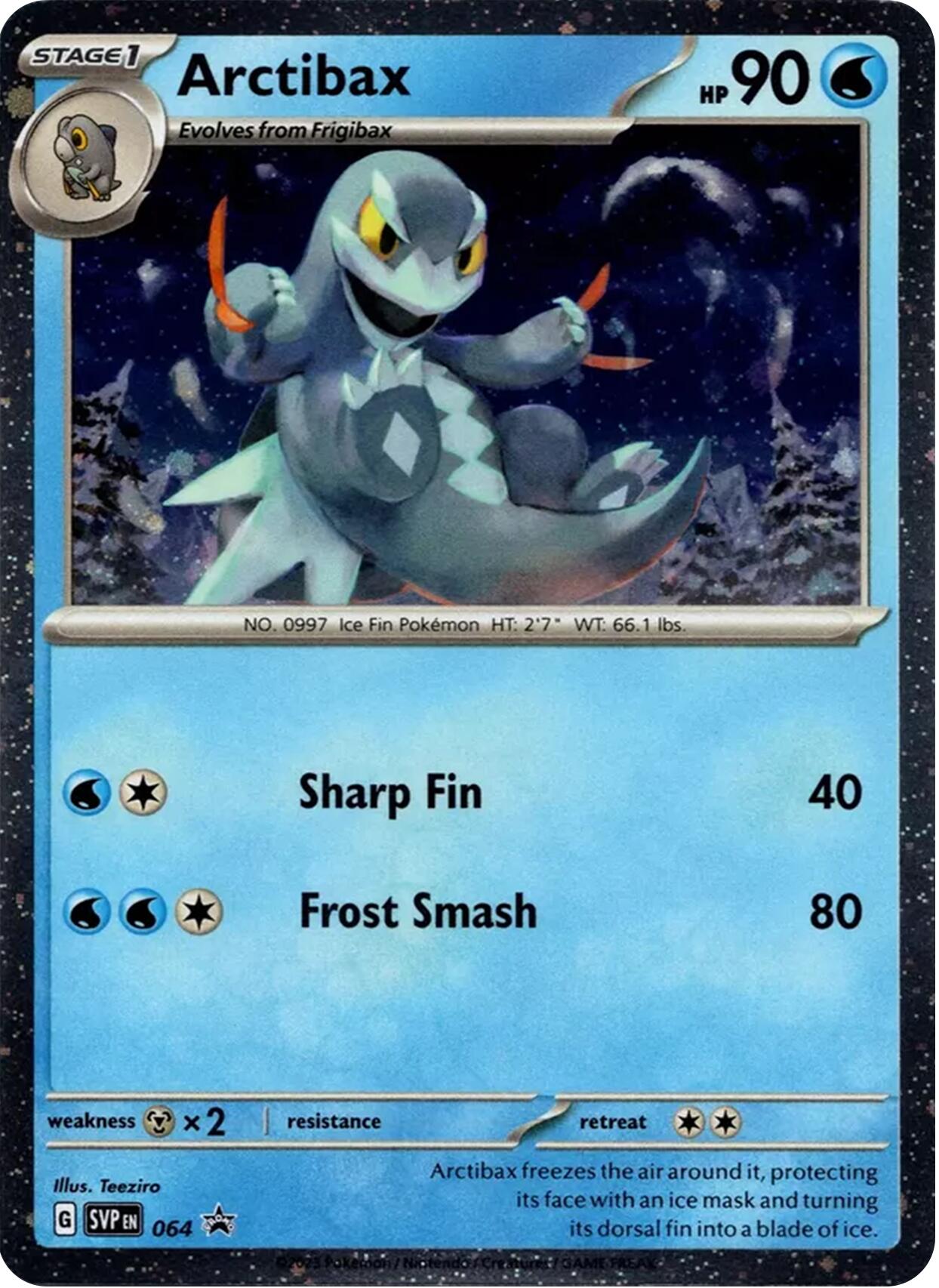 Arctibax (064) (Cosmos Holo) [Scarlet & Violet: Black Star Promos] | Jomio and Rueliete's Cards and Comics