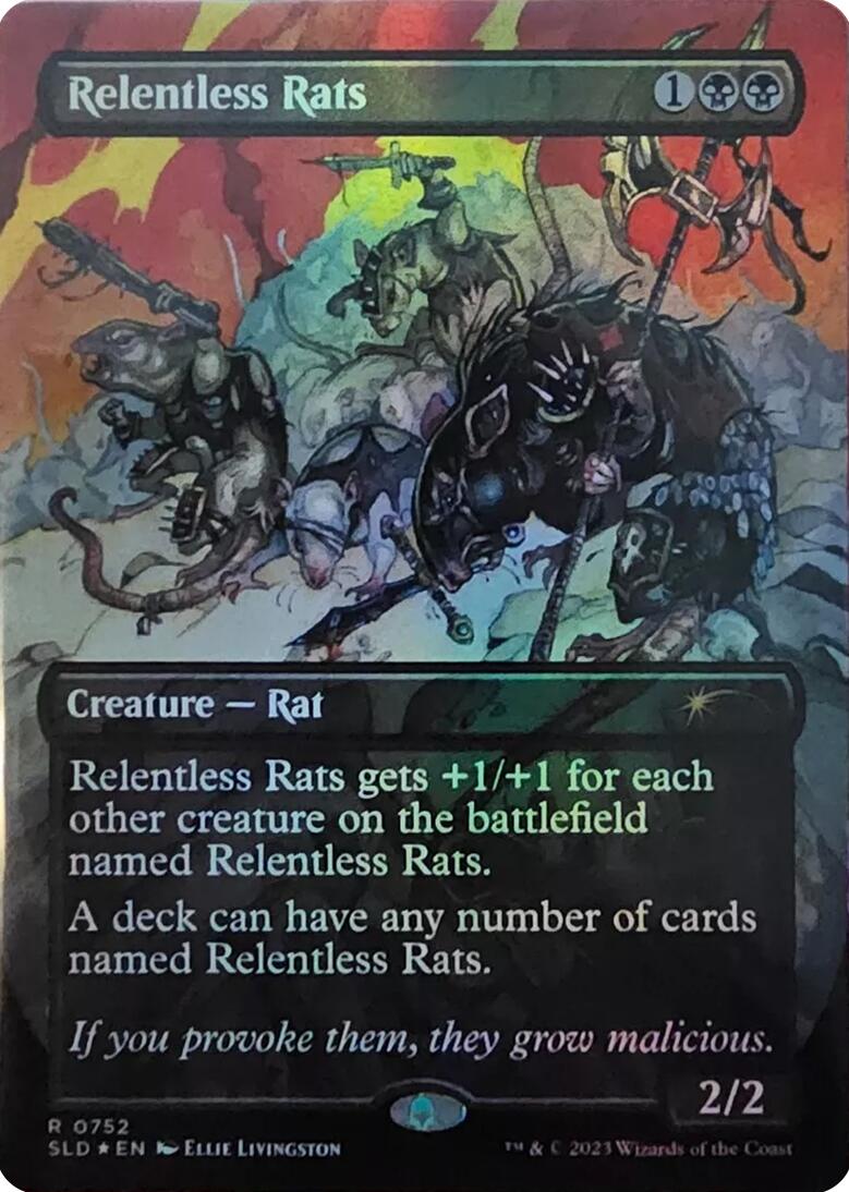 Relentless Rats (752) [Secret Lair Drop Series] | Jomio and Rueliete's Cards and Comics