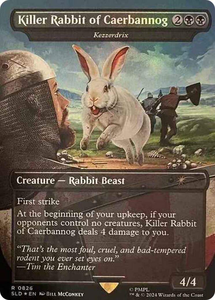 Killer Rabbit of Caerbannog - Kezzerdrix [Secret Lair Drop Series] | Jomio and Rueliete's Cards and Comics