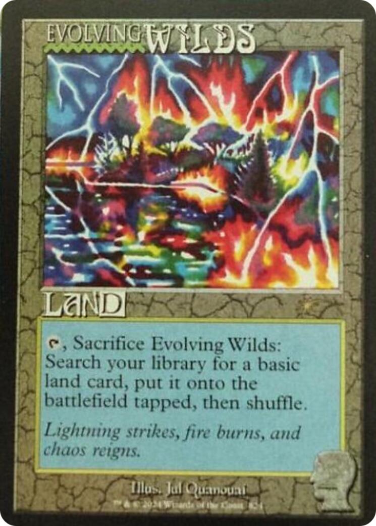 Evolving Wilds (Rainbow Foil) [Secret Lair Drop Series] | Jomio and Rueliete's Cards and Comics