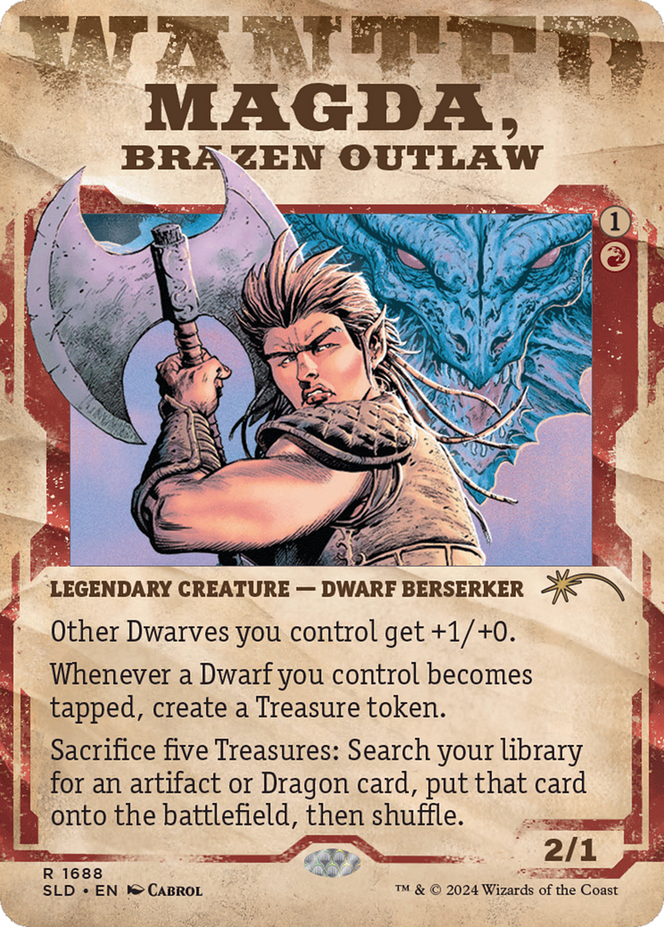 Magda, Brazen Outlaw [Secret Lair Drop Series] | Jomio and Rueliete's Cards and Comics