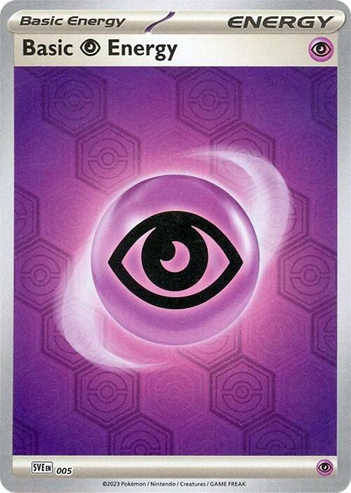 Basic Psychic Energy (005) [Scarlet & Violet: Shrouded Fable] | Jomio and Rueliete's Cards and Comics
