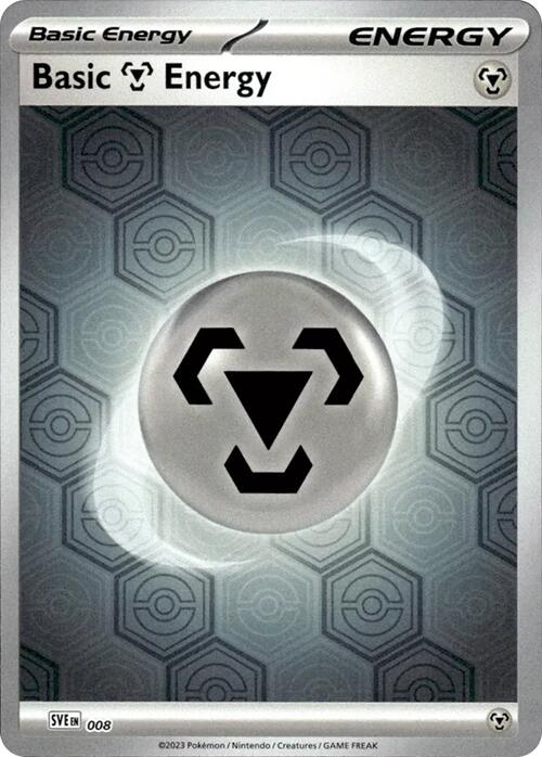Basic Metal Energy (008) [Scarlet & Violet: Shrouded Fable] | Jomio and Rueliete's Cards and Comics