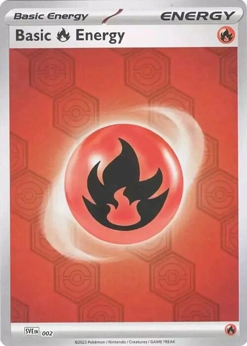 Basic Fire Energy (002) [Scarlet & Violet: Shrouded Fable] | Jomio and Rueliete's Cards and Comics