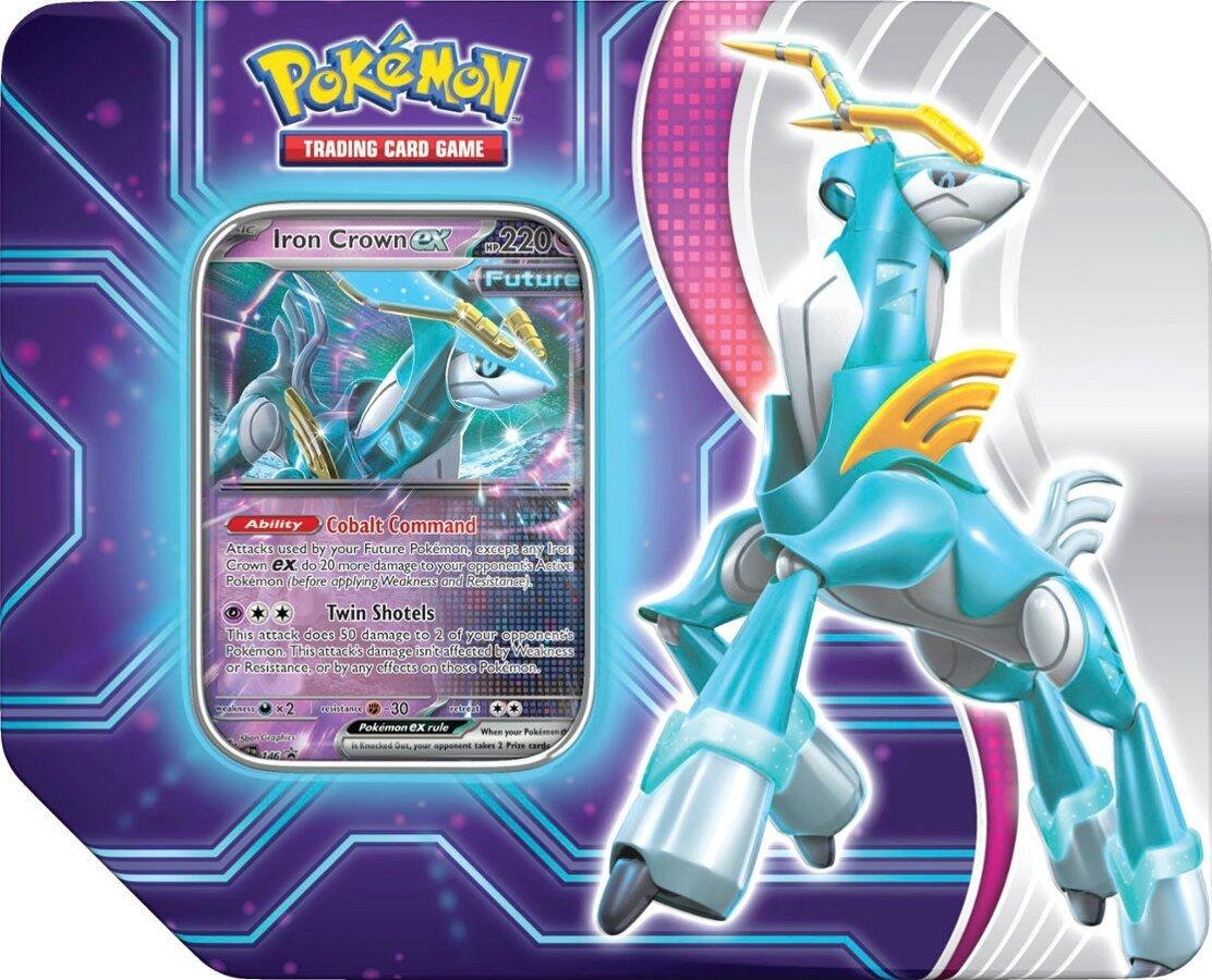 Paradox Destinies Tin (Iron Crown ex) | Jomio and Rueliete's Cards and Comics
