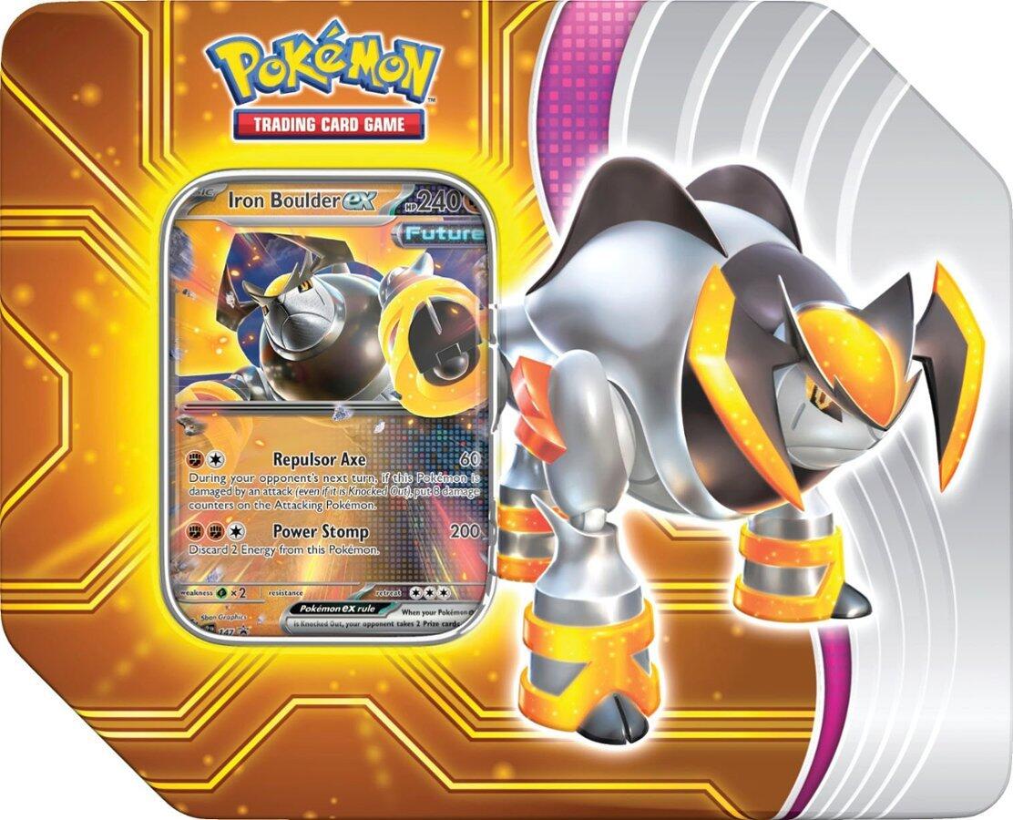 Paradox Destinies Tin (Iron Boulder ex) | Jomio and Rueliete's Cards and Comics